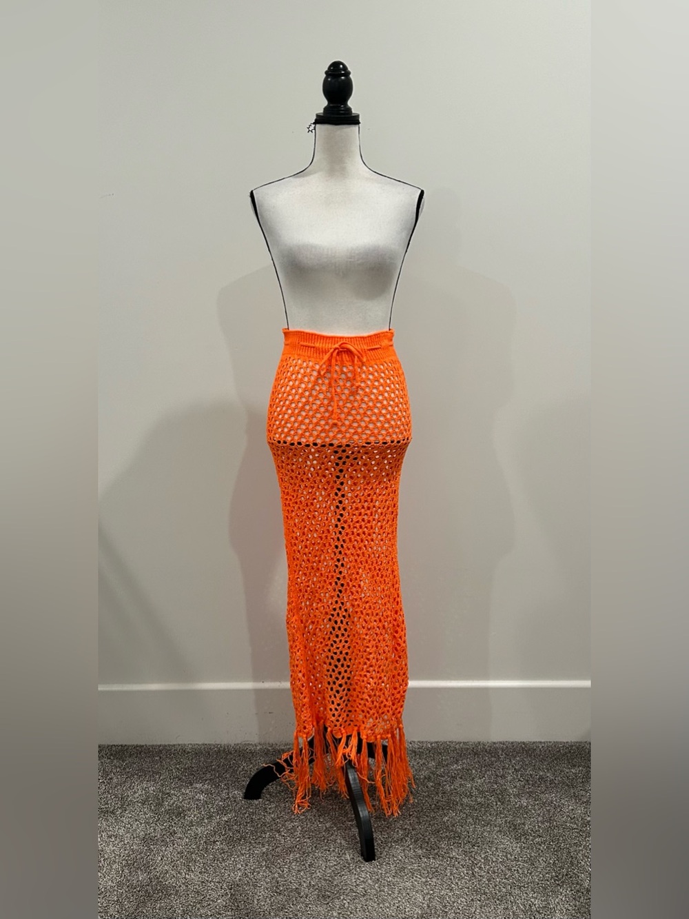 Crocheted Beach Cover Up Skirt